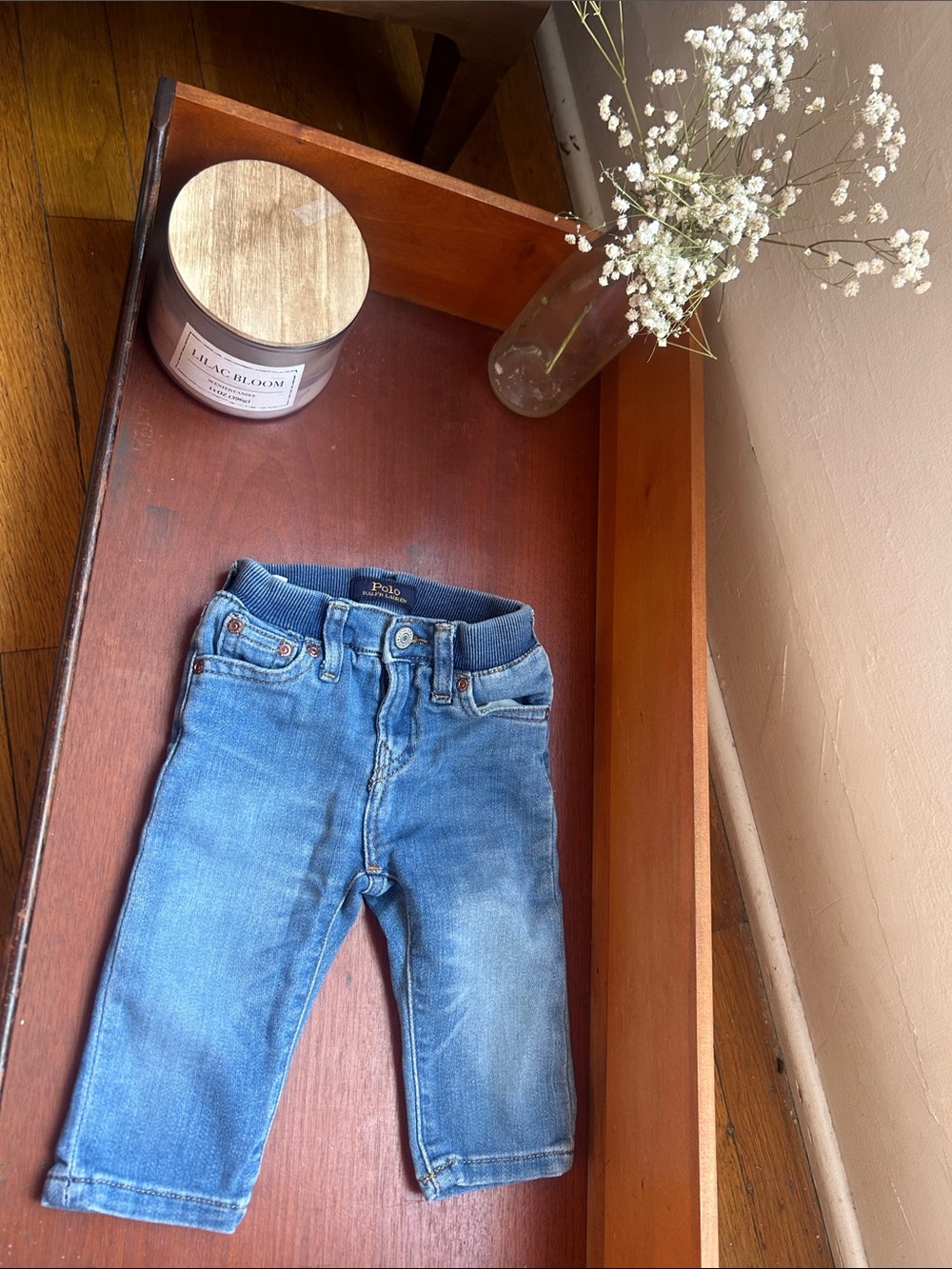 Polo by Ralph Lauren Light Blue Toddler Skinny Jeans kids size 9M